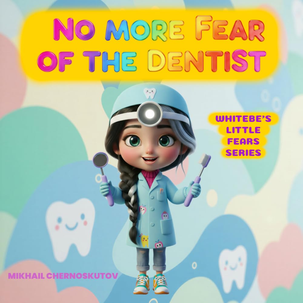 No more fear of the Dentist: A comforting story about dental fear, first dentist visit, injections, and being brave for kids (Whitebe's little fears)