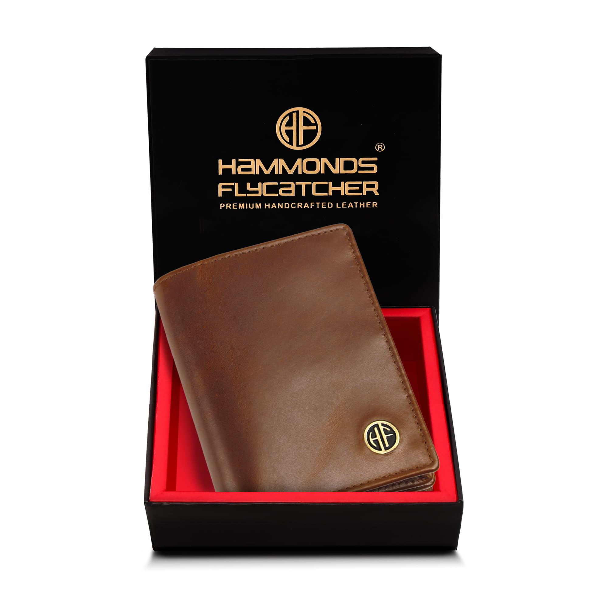 hammonds flycatcher Leather Ladies Wallet for Woman with 11 Debit/Credit Card Slots - Clutch Purse for Women Wallet, Zipper Pocket, RFID Protected Purse for Woman, Gift for Women - Blazing Brown-picture-29