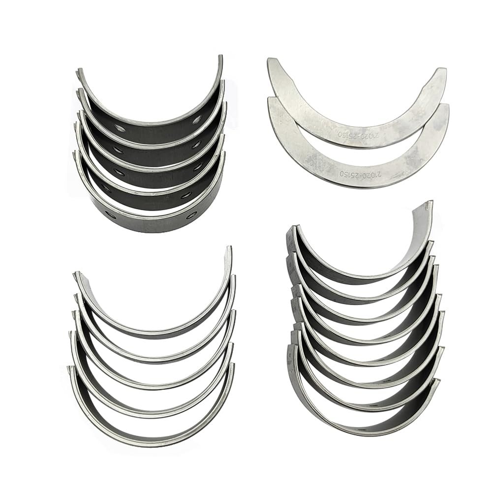 UINIEBOOM Main & Rod Bearing Kit W/Thrust Washer, Replacement 20Pcs Bearings Compatible with KIA Optima Sorento SPORTAGE/with Hyundai Sonata Tucson