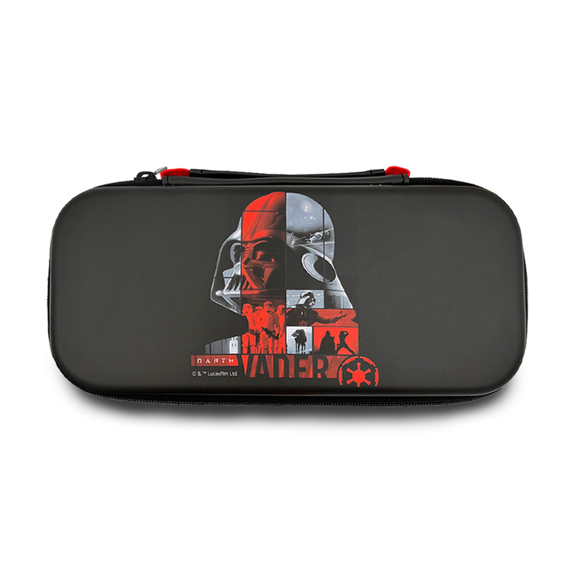 WONDEE Nintendo Switch, Switch OLED and Lite Star Wars Iconic Darth Vader Case with Internal Screen Protection and 10 Games to Save - Switch Case/Case, Star Wars Gifts, SWFNT001