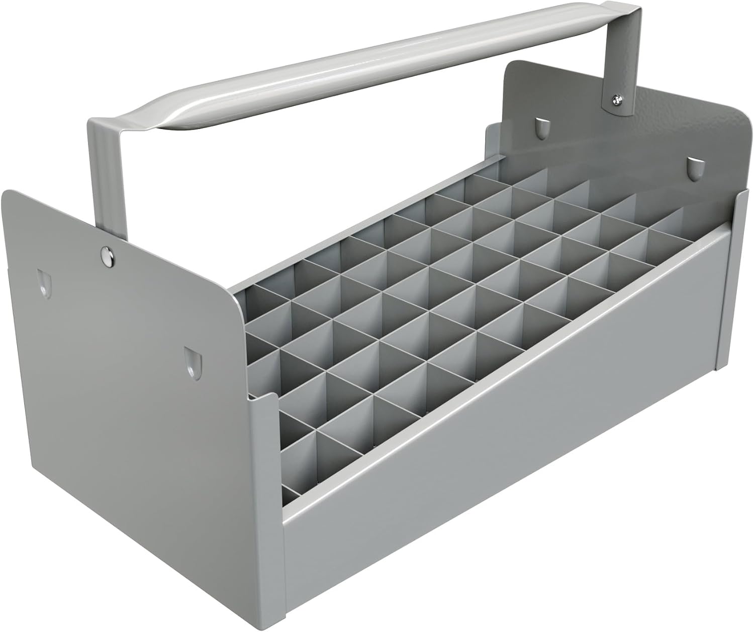 Jones Stephens N70016 1 Steel Nipple Tote Tray - 50 Cap Gray