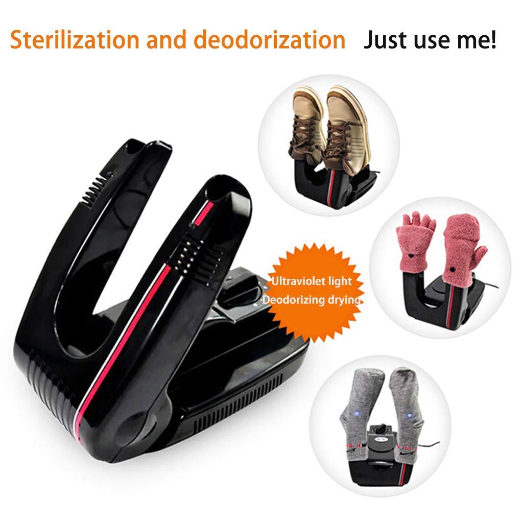 MU Asciugatrice Elettrica Pieghevole Uv Deodorante Deodorante Asciugatrice Riscaldatore Retrattile Sterilizzazione per Deodorizzazione, Notscalable,B.