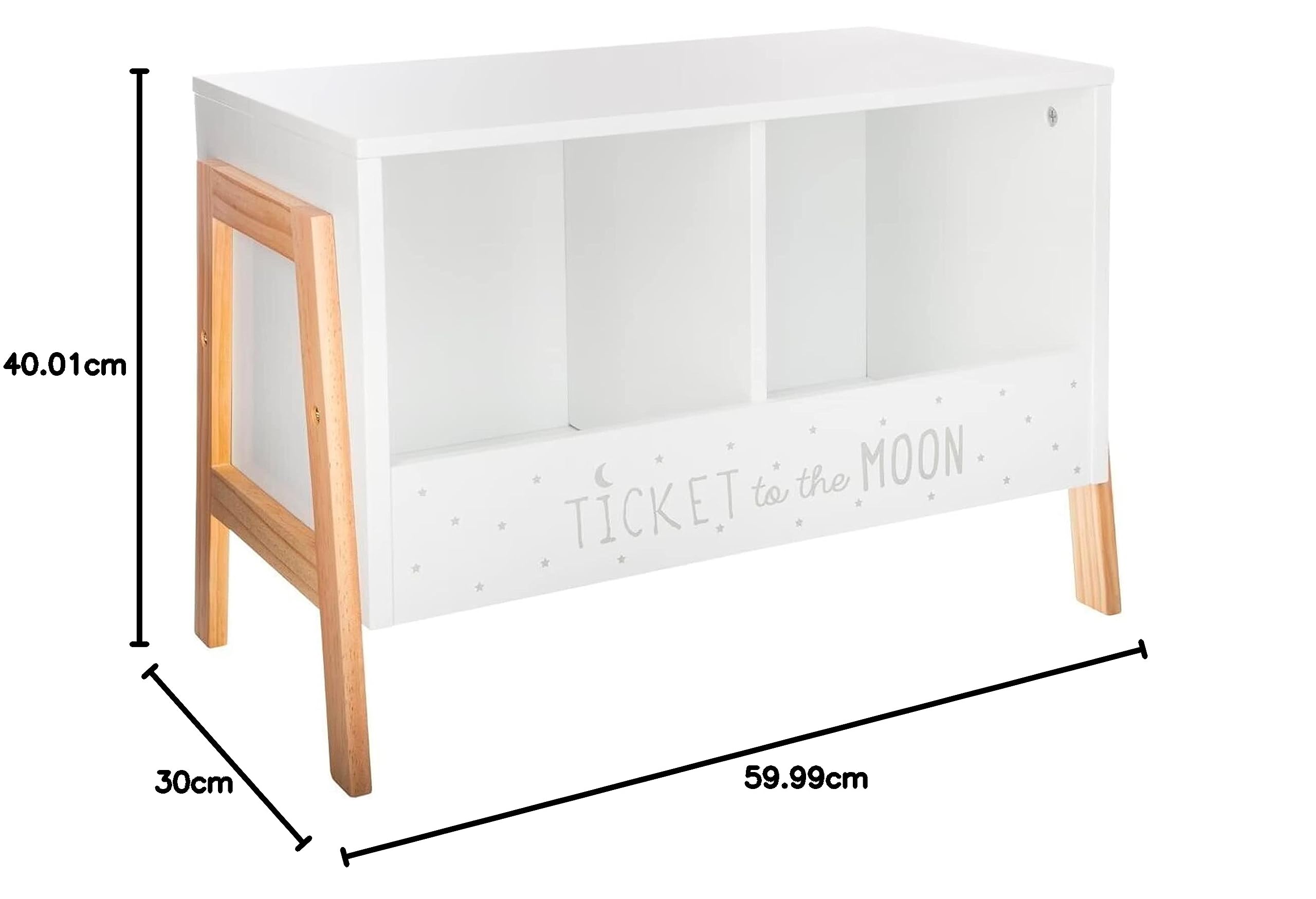 ATMOSPHERA CREATEUR D'INTERIEUR - Libreria per bambini bianca H40cm