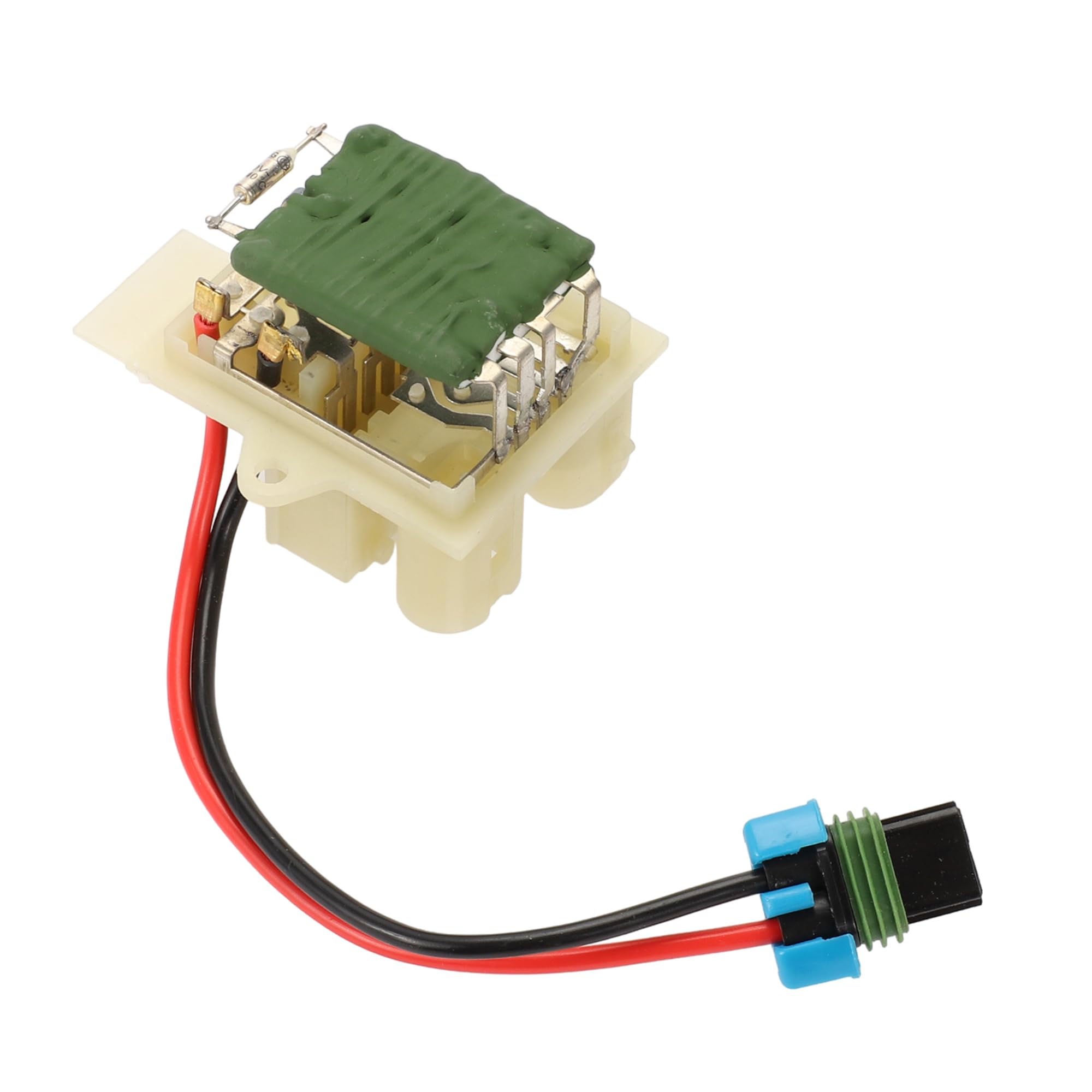 Motoforti Résistance Moteur Soufflante Hvac Pour Renault Clio II 2000-2009 | Beige, Métal Et Abs, Oe 7701057684, Contrôle Vitesse Ventilateur, Chauffage Et Climatisation, Bonne Finition Surface