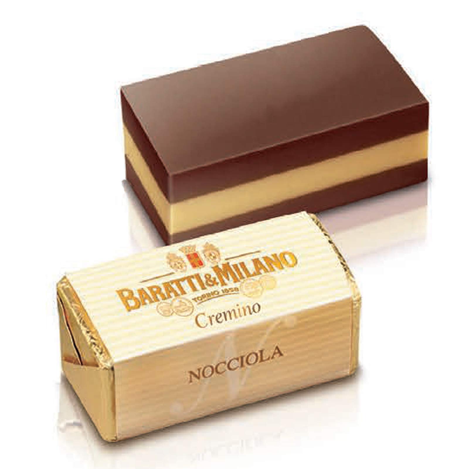 CIOCCOLATINI BARATTI & MILANO CREMINO RETTANGOLARE NOCCIOLA 500 GR PRALINE