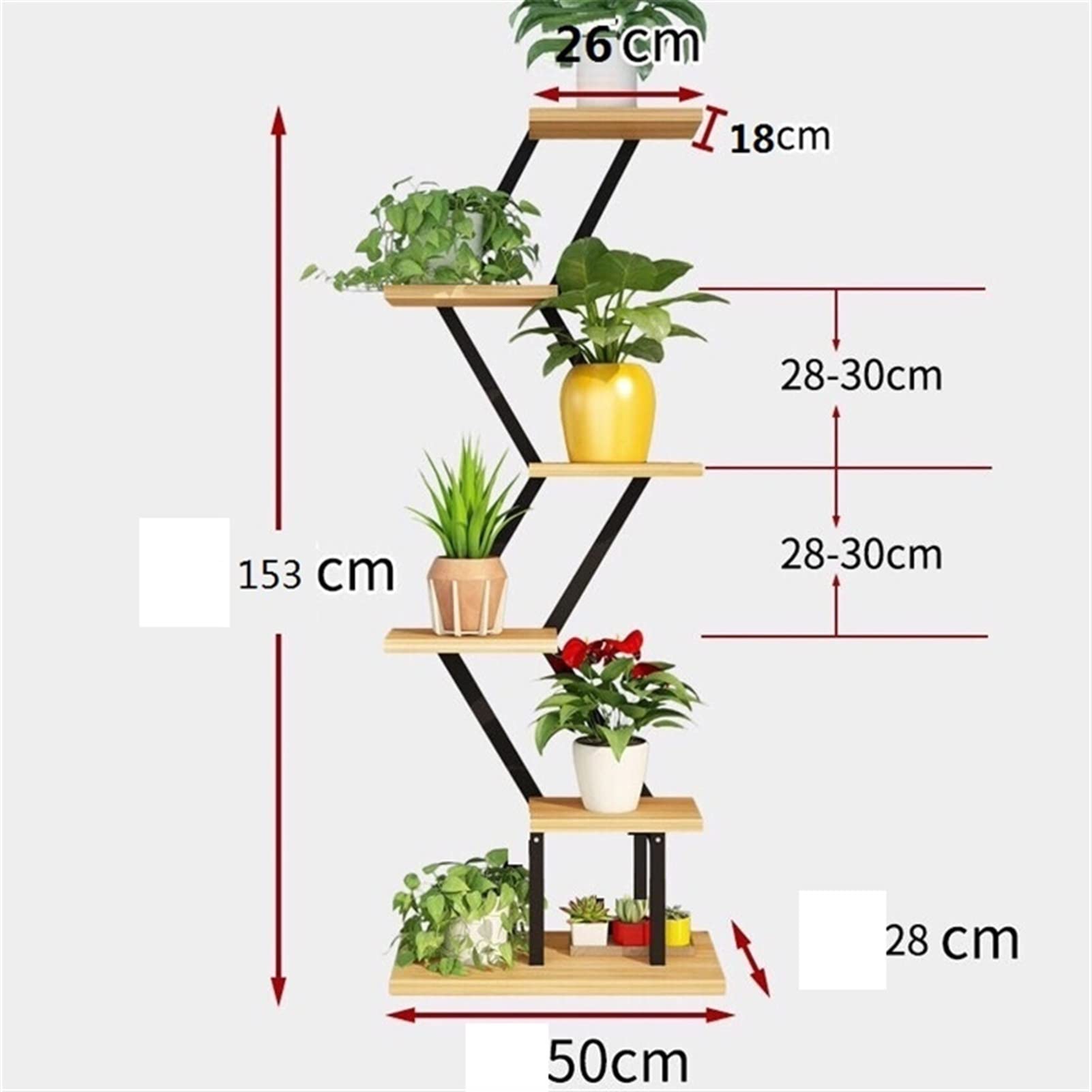 Support de fleurs en fer forgé pour chambre à coucher, dortoir, pot de fleurs, support multicouche pour plantes
