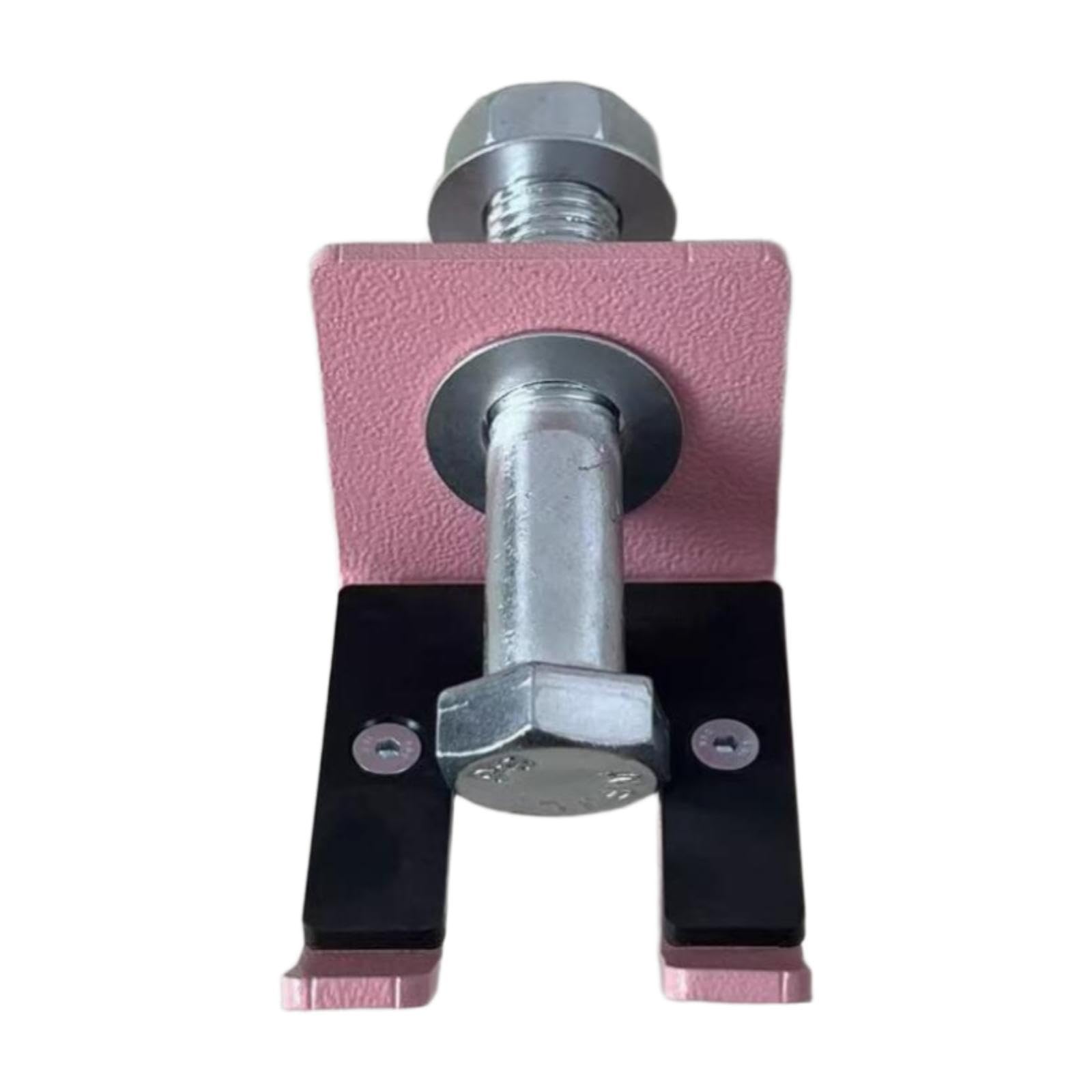 CALANDIS™ Barbell Holder For Squat Rack For Power Rack Home Gym Accessory Storage Rack Pink | Weight Storage | Strength Training | Fitness Running & Yoga-image-22