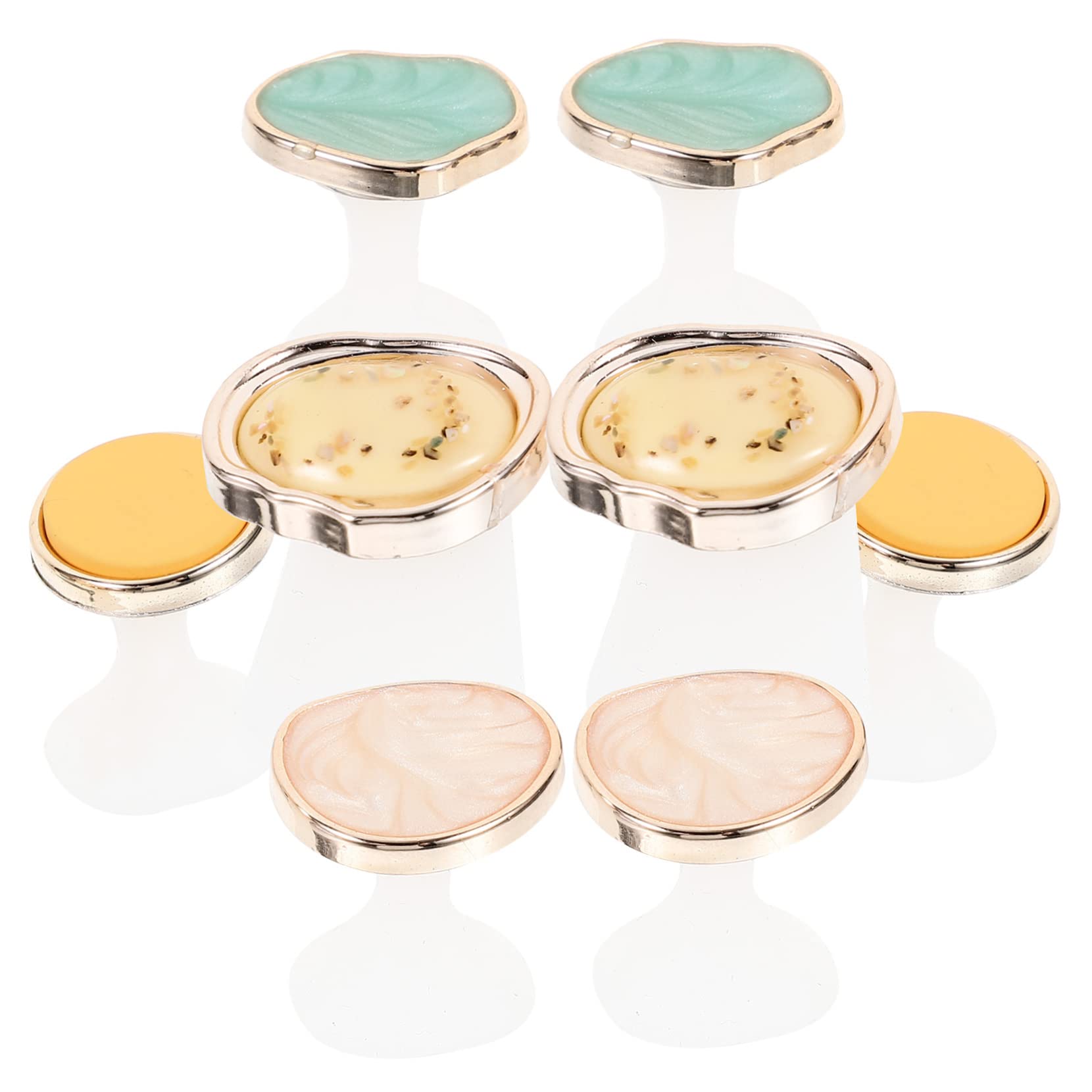 Healvian 8Pcs Silicone Toe Separators for Reusable Toe Spacers for Women Comfortable and Skin Friendly Design for Nail Polish Application and Bunion Relief