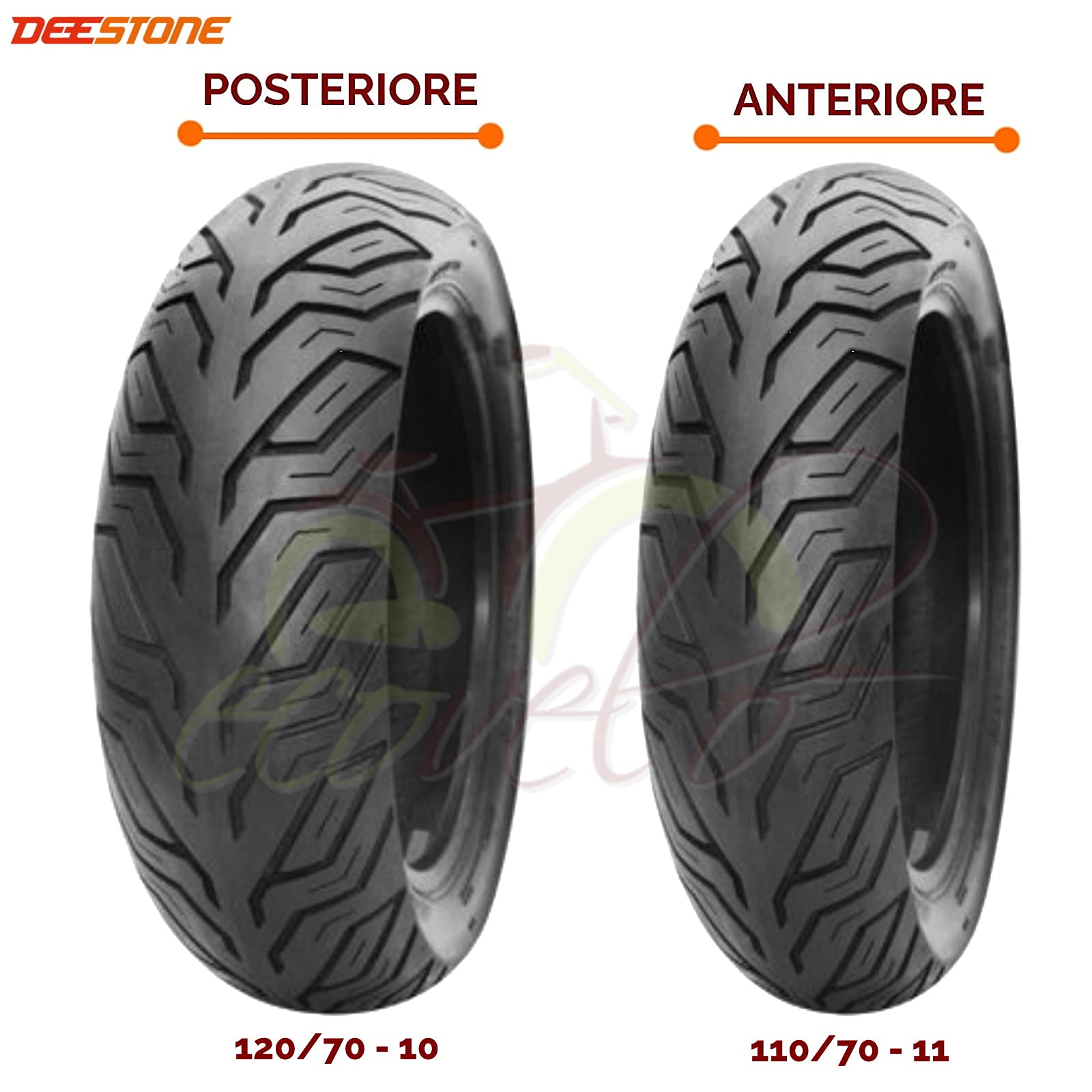 COPPIA GOMME BRIDGESTONE 100/90-18 56H 130/70-17 (62H) BATTLAX BT46 - Foto 5