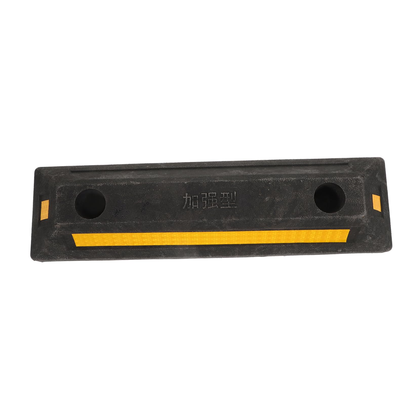 Zerodeko Tope de Rueda de Goma Portátil para Garaje Función Antirretroceso, Calzo Resistente para Ruedas de Vehículos y Remolques en Estacionamiento Seguro