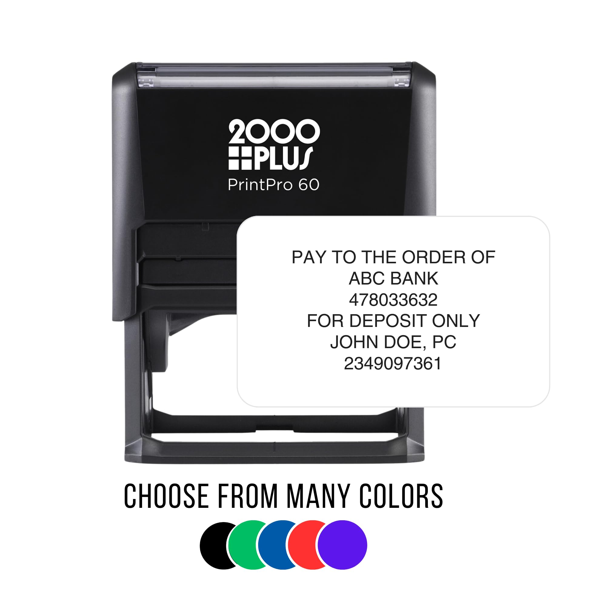 Handy Stamps 6-Line Endorsement Stamp