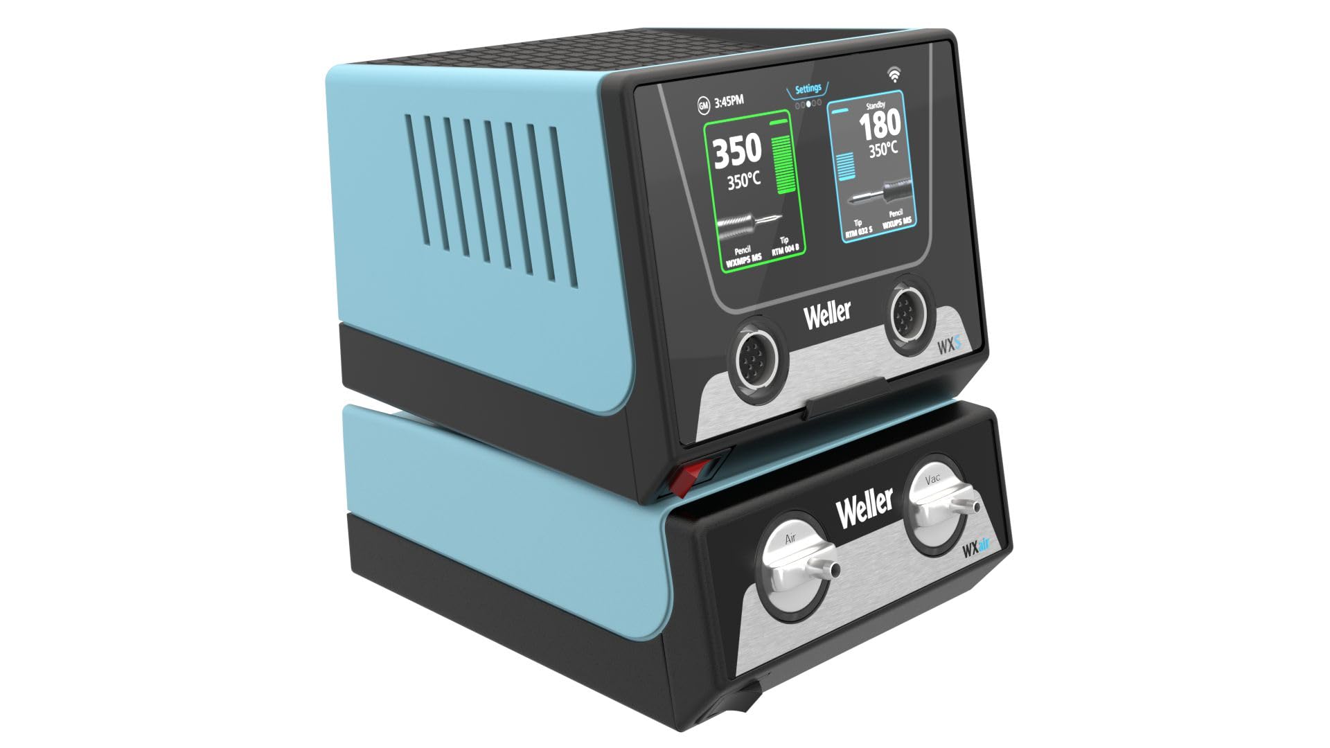 Weller T0053452699 Modulo di Rilavorazione WXair a 2 Canali, 70 W