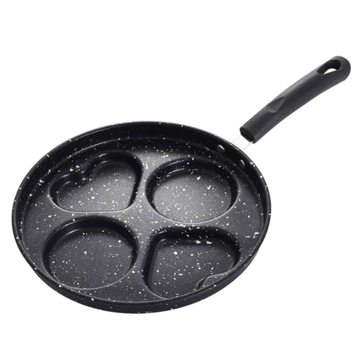 Kleiner Bratpfanne aus Edelstahl, Schwarz, Multifunktional