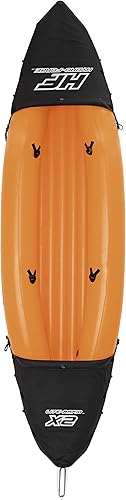 Miniatura 7 de Bestway Hydro-Force Rapid Kayak - Juego de kayak inflable para 2 personas con asientos, respaldo, paletas, bomba de mano y bolsa de transporte