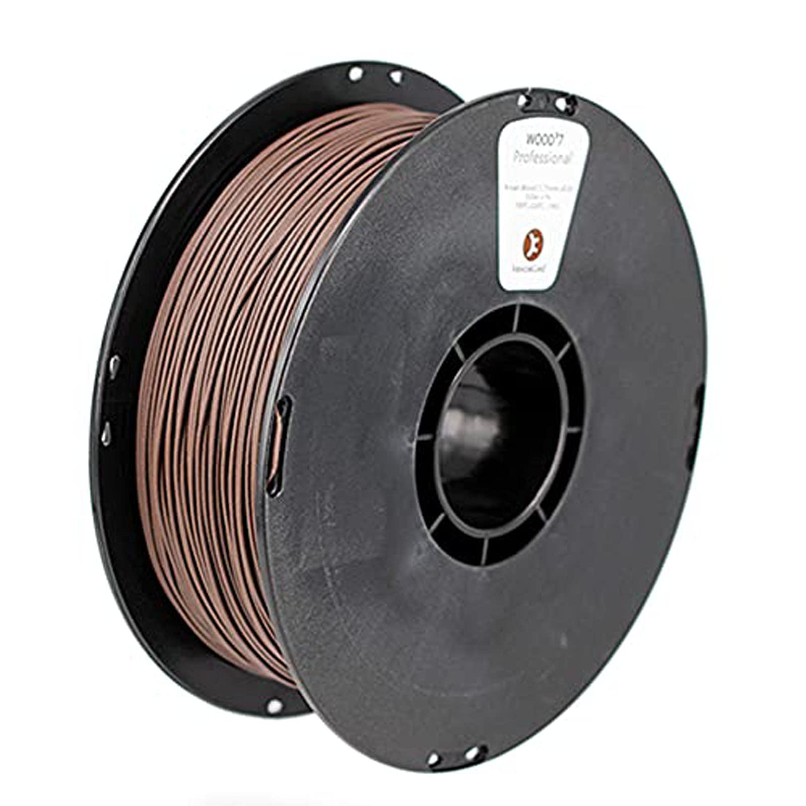 Materiały eksploatacyjne do drukarek 3D, Filament do drukarek 3D PLA-WF wypełniony włóknem drzewnym, 1,75 mm, szpula 1 kg, wielokolorowy(Palm wood)