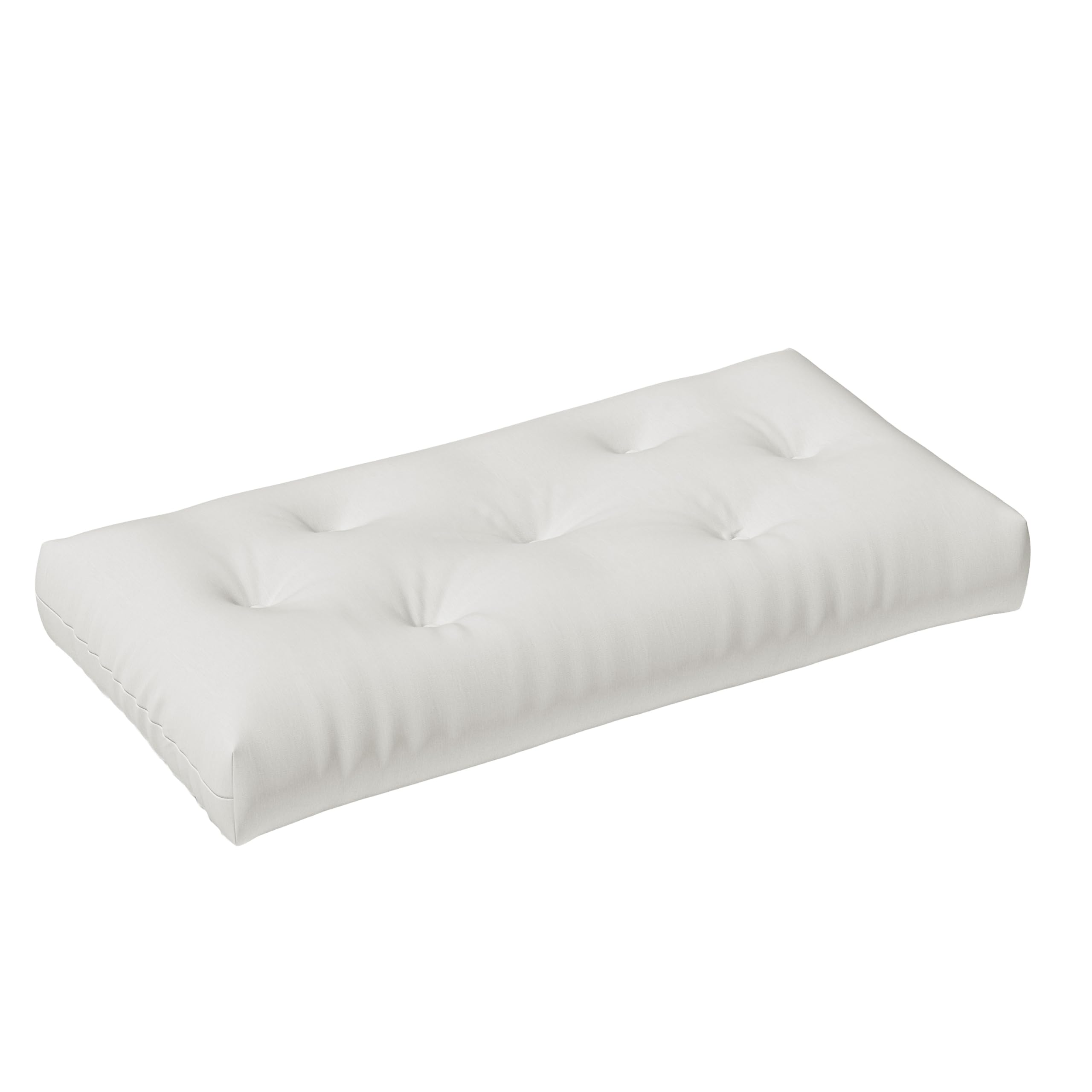 Coussin d’Assise 120x60 cm – Coussin Palette pour extérieur et intérieur, épais et matelassé, Coussin Confortable pour canapé de Jardin, terrasse, Balcon, Lounge et mobilier de Jardin