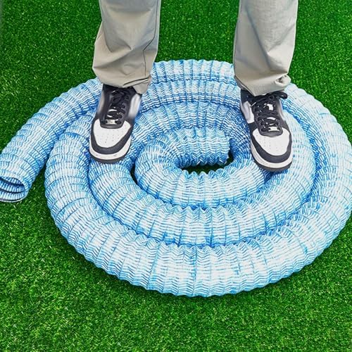 "70ft Perforated French Drain Pipe - Underground Drainage Tube for Yard ...