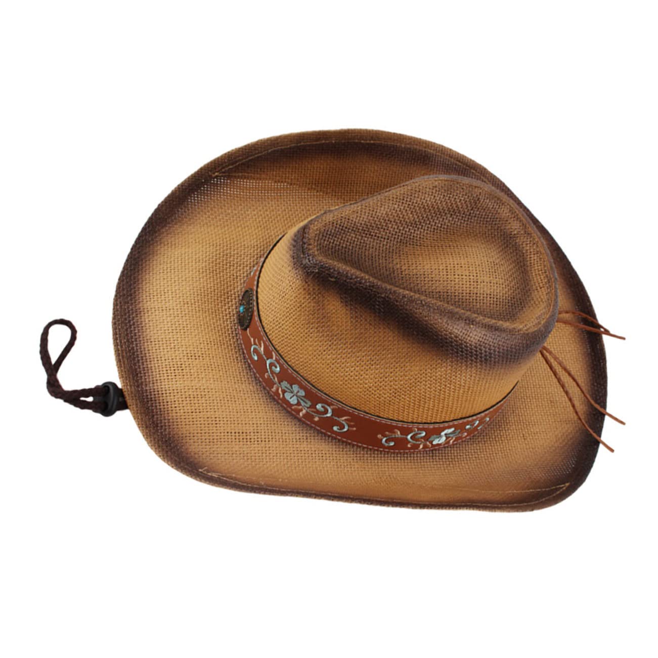 Ipetboom 2 Sombreros De ala Ancha para Mujer Sombreros De Playa Portátiles Viseras Decorativas De Viaje Parasol De Playa