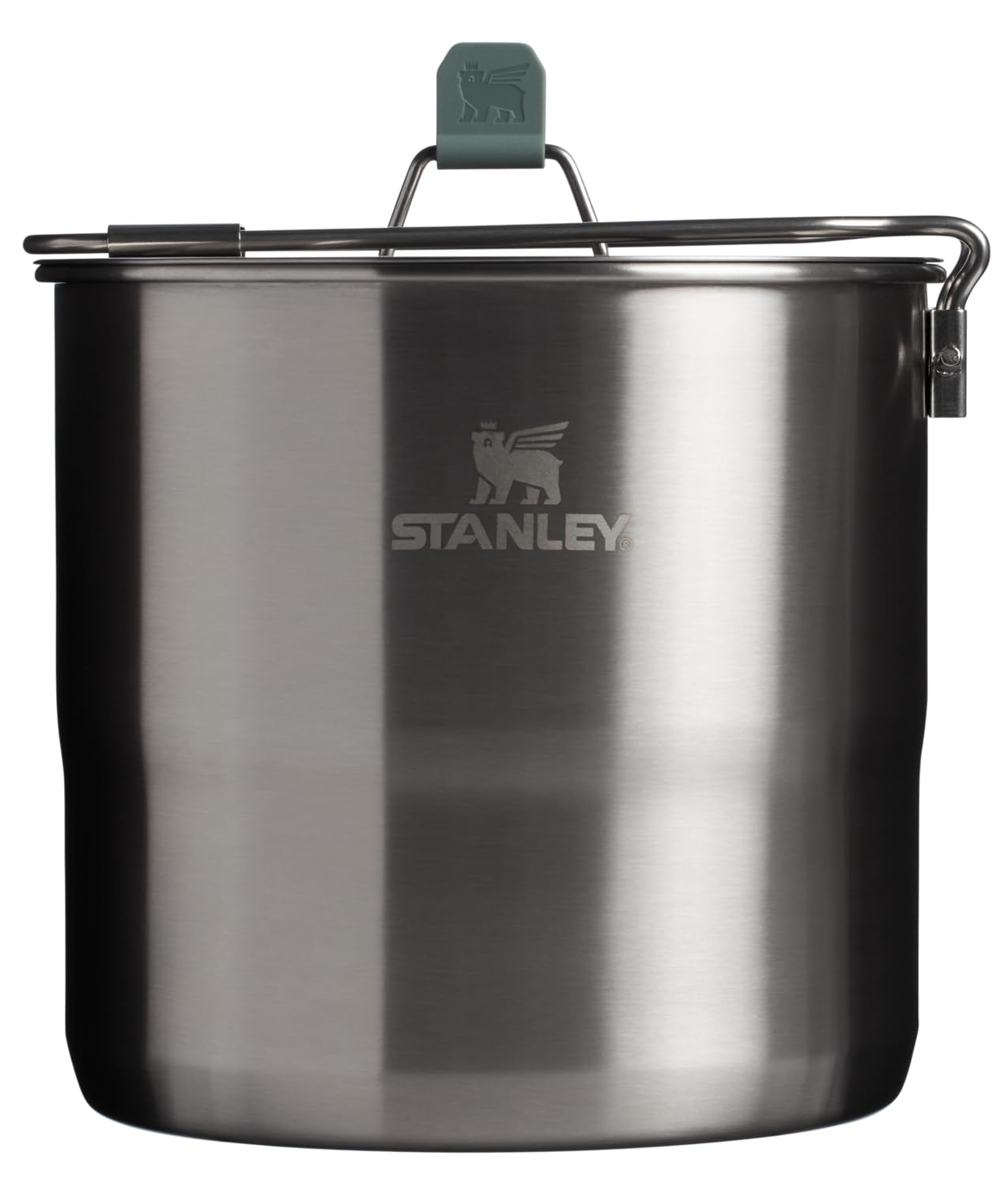 Stanley Wildfare Go Locking Pot 3 QT Stainless Steel Shale