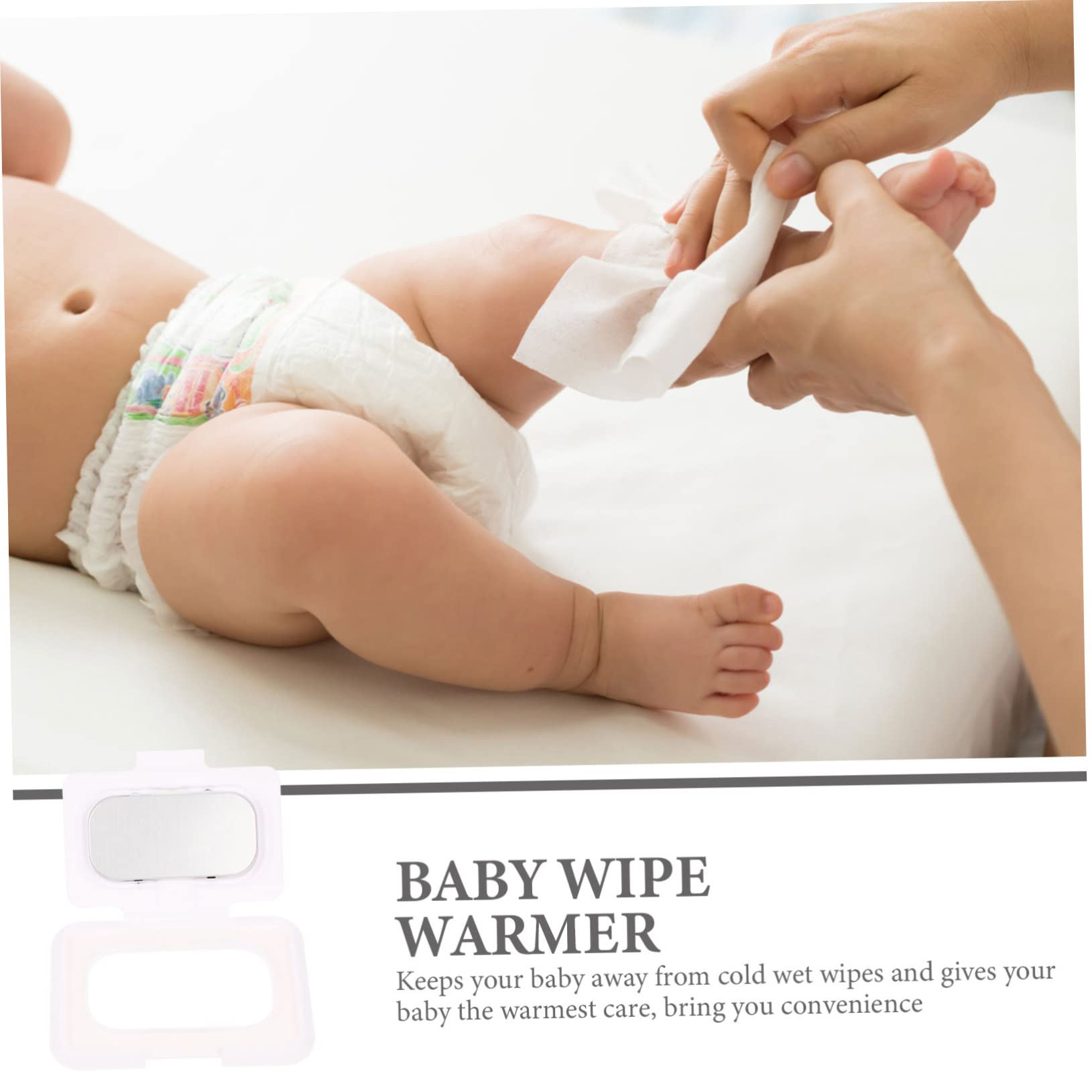 Ipetboom Chauffe-lingettes USB Portable pour Lingettes Humides Bébé