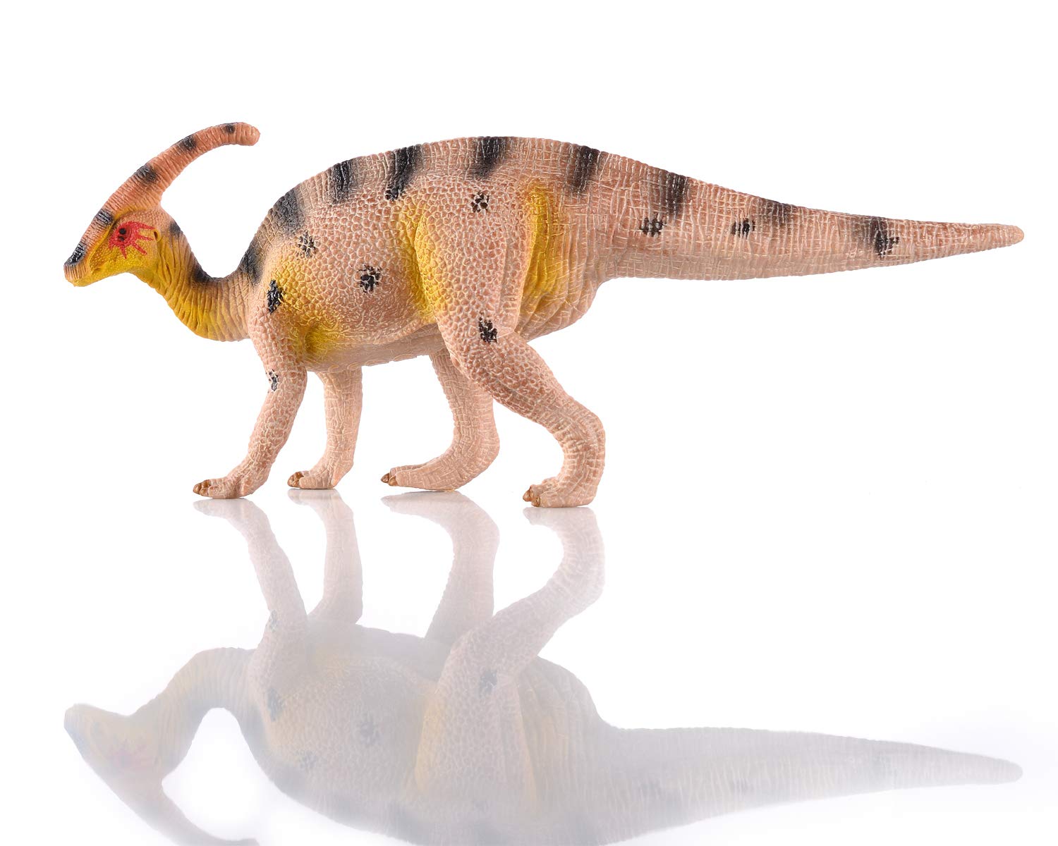 Parasaurolophus Dinosaur Toy for Kids, Parasaurolophus Action Figure Toy, Great Gift, Collection, Cake Topper, Role-Play, Storytelling Prop, Party Supplie and Decoration for Kids