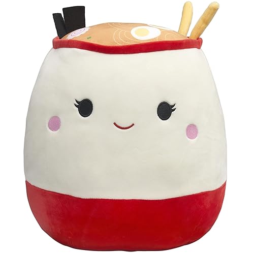 Squishmallows Original 14-Inch Raisy Ramen - Large Ultrasoft Official Jazwares Plush - Raisy Ramen