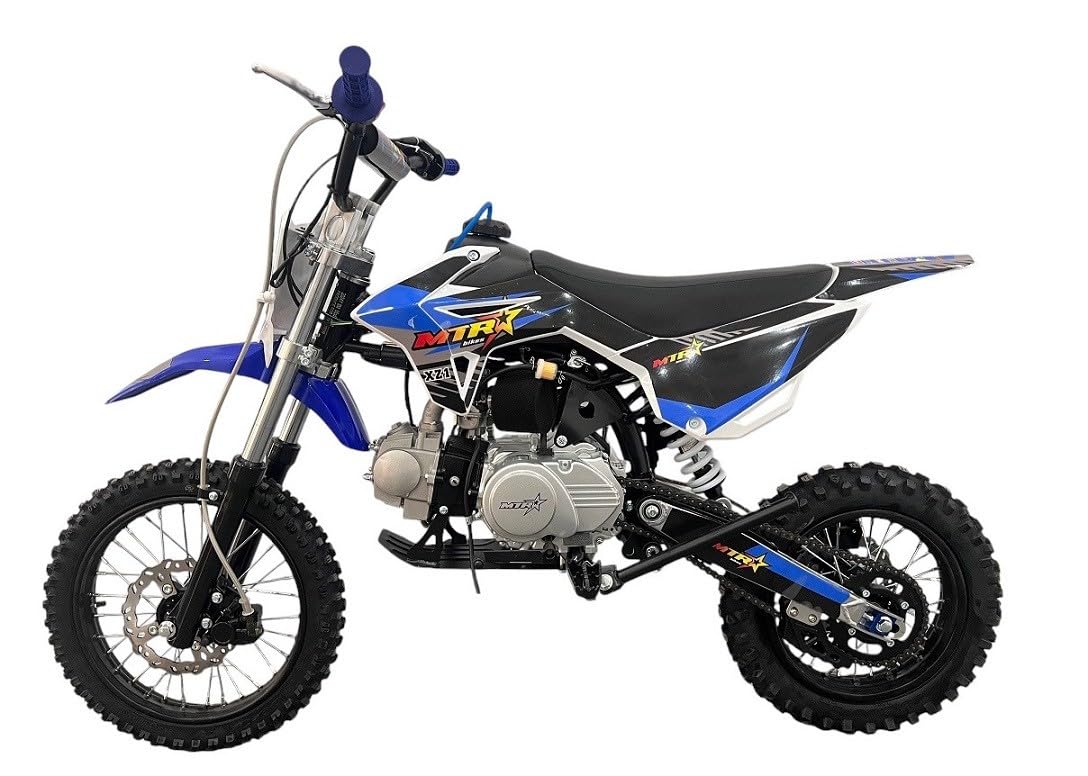 Pit Bike MTR XZ1- Moto125cc 4T, 4 Velocidades, Ruedas 12"/14"