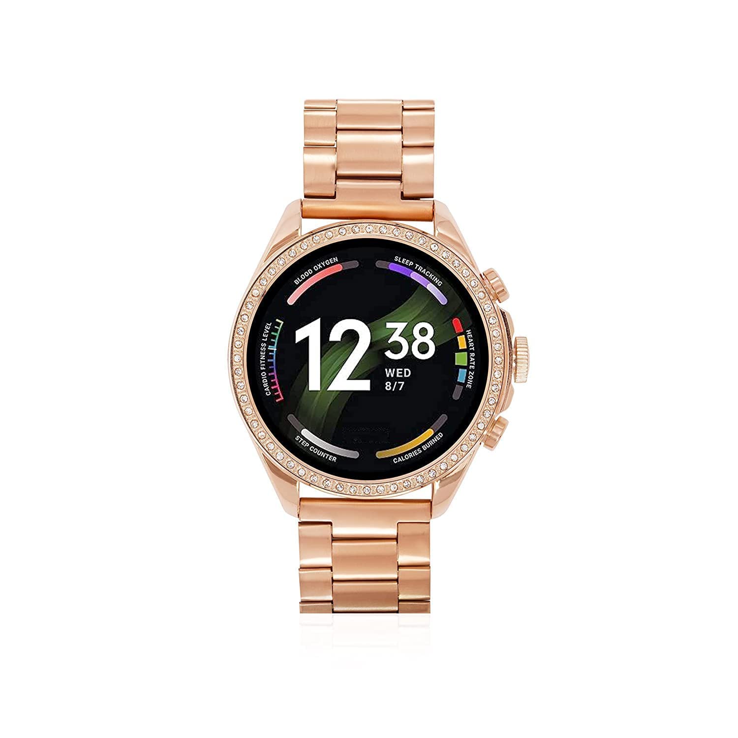 Gen 8 Rose Gold Daimond Edition Stainless Steel Women Bluetooth Calling Gift Smartwatch (B0C5SYRSBP) Amazon Price History, Amazon Price Tracker