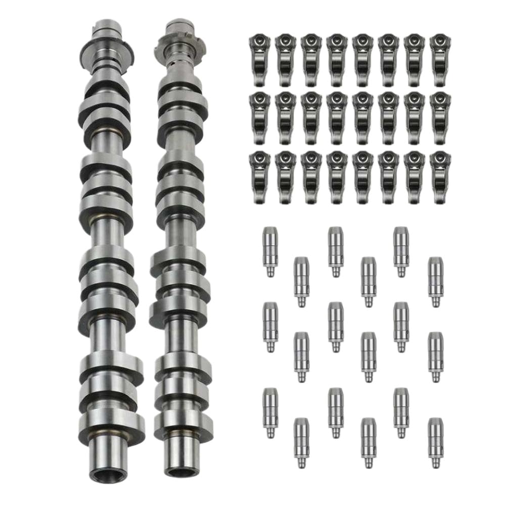 Set albero a camme, punteria idraulica e bilanciere AP03 Albero a camme sinistro e destro 24 punterie idrauliche 24 bilancieri compatibili con motori F150 F250 F350 Explorer 5.4L 4.6L 3V