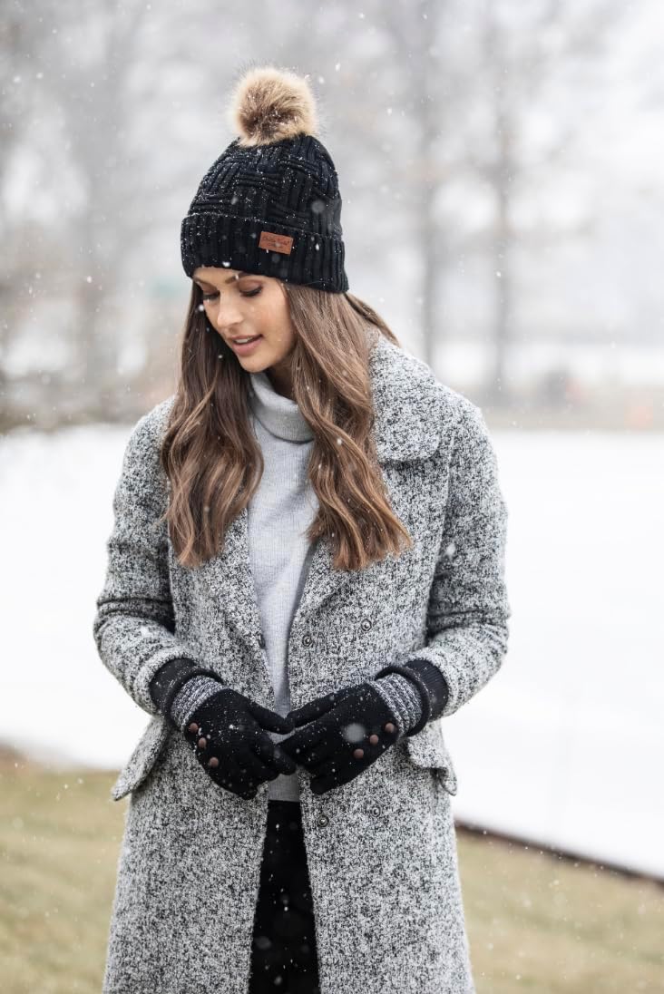 Britt's Knits Ultra-Soft Stretch Knit Women’s Warm Winter Gloves - Image 8