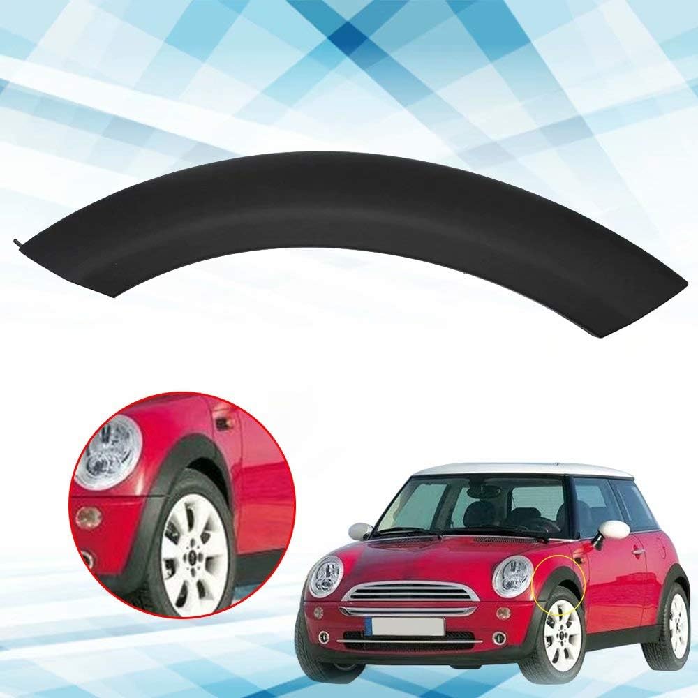 Wheel Arch Trim Compatible for 2002-2008 Mini Cooper Front Wheel Left Side Upper Fender Arch Cover Trim