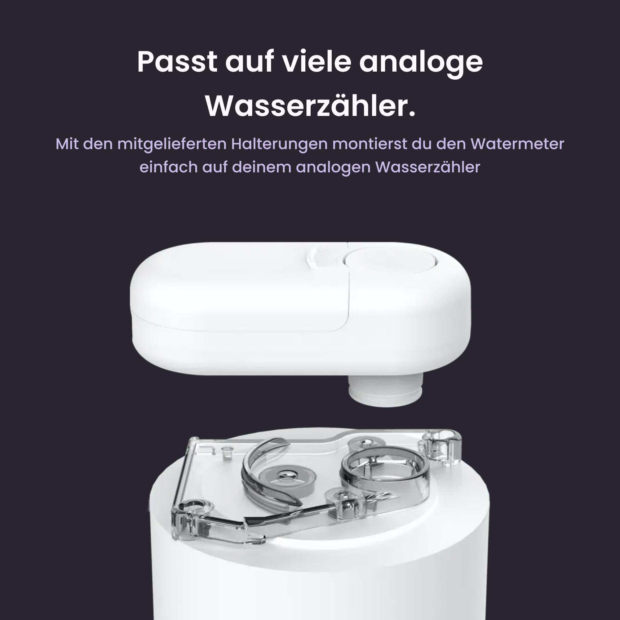 HomeWizard Watermeter WLAN Wasserverbrauch Echtzeit Leckageerkennung kompatibel analogen Zählern USB C Batteriebetrieb