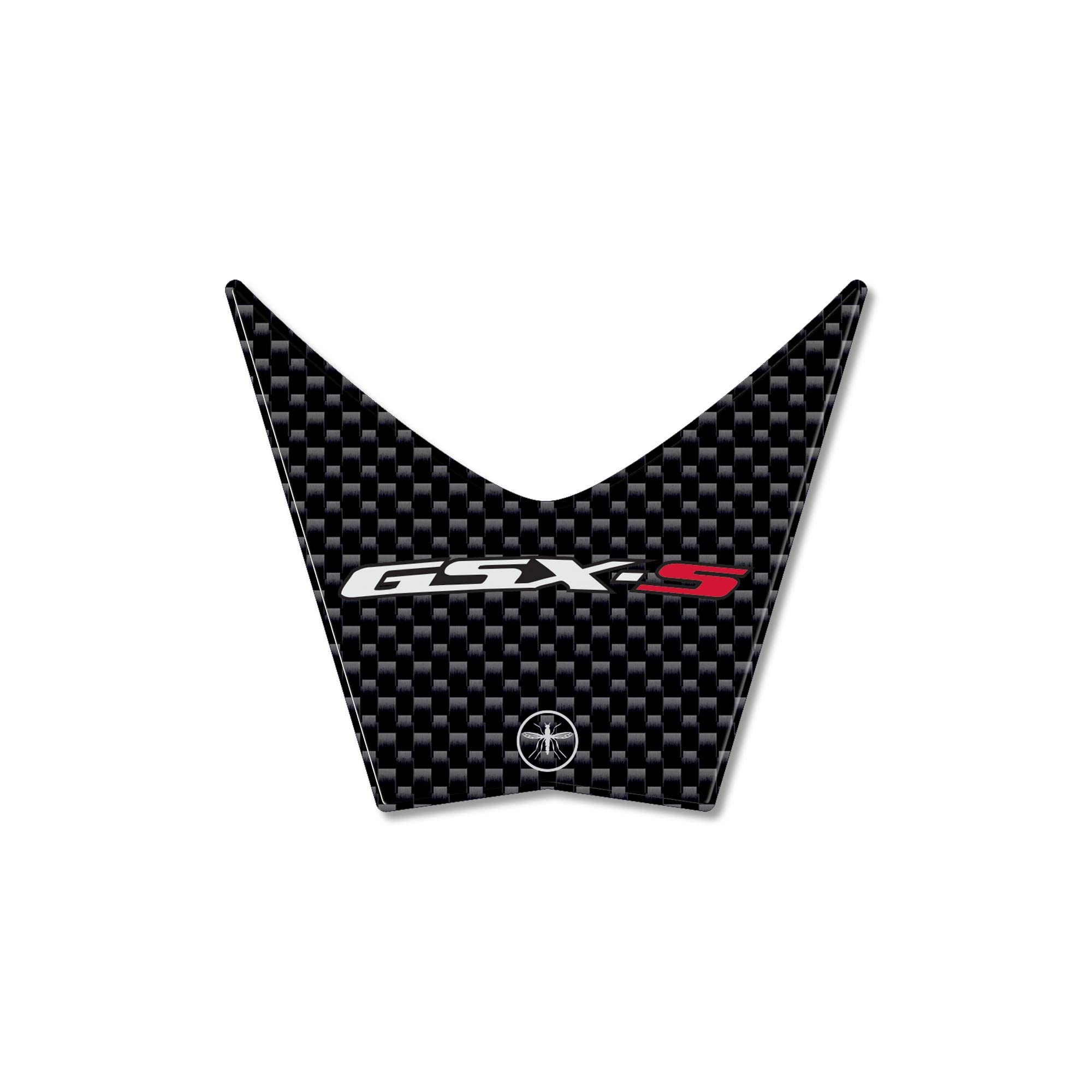 labelbike - 3D Resin Sticker Decoration and Protection of Motorcycle Ignition Key Area Compatible with Motorcycle Suzuki GSX-S 750