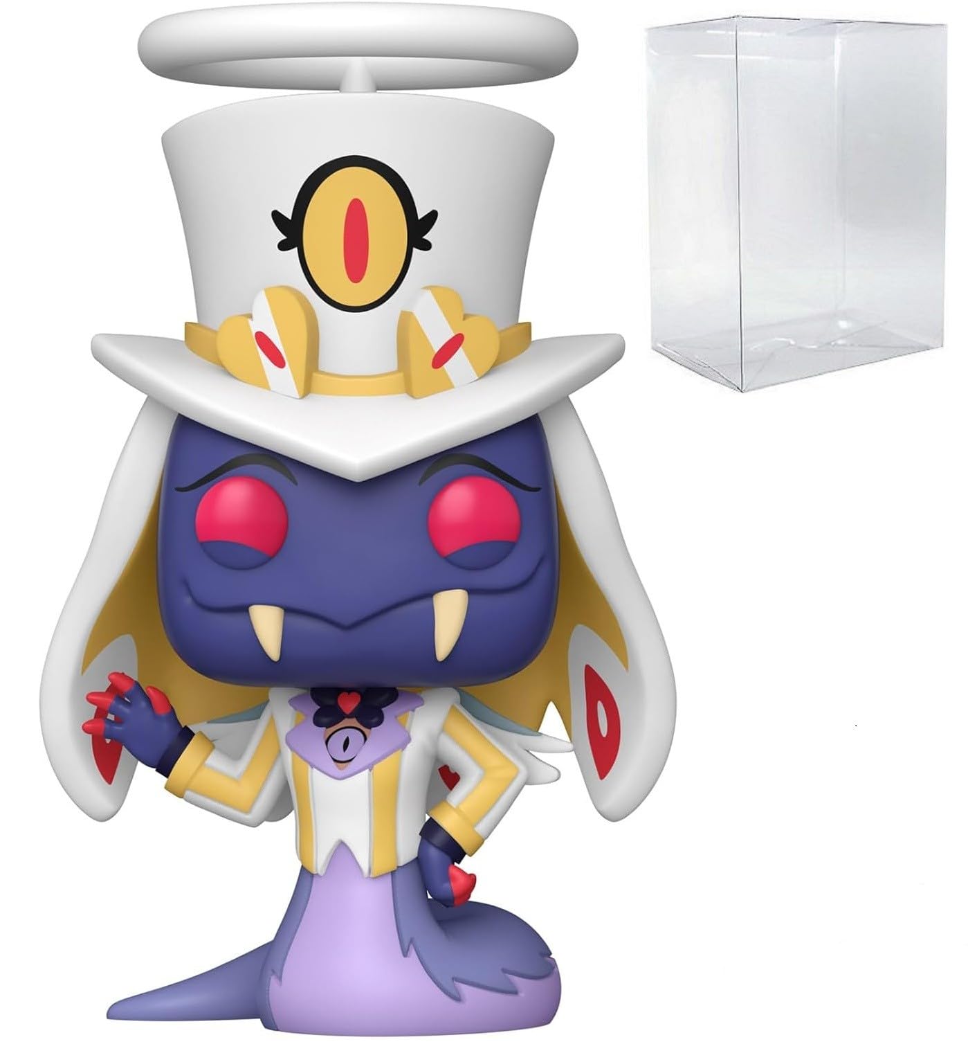 Funko Hazbin Hotel Sir Pentious Angelic Form Chase Pop Vinyl Figure 2243 Bundled with Pop Protector