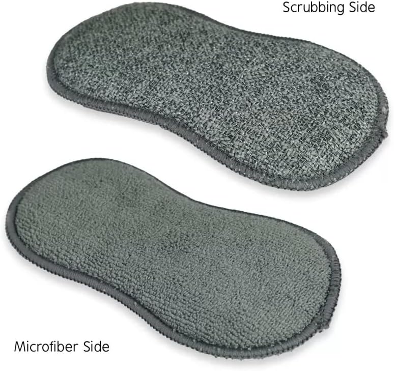 Miniatura 3 de JAWS Crema limpiadora con esponjas de microfibra, removedor de manchas de agua dura y limpiador abrasivo suave