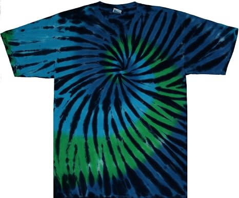 Tie Dyed Shop Blue Green Stained Glass 
