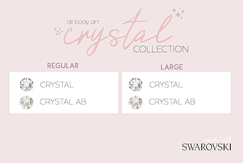 Miniatura 4 de Non-Piercing Fake Nipple Ring Crystal Barbell Stud Faux Piercing Body Jewelry For Women (B - Large (Crystal))