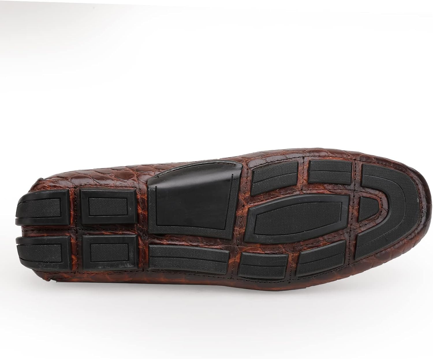 Men's Driving Moccasins Dress Shoes, Leather Casual Slip On Breathable Penny Loafers for Men - Image 5