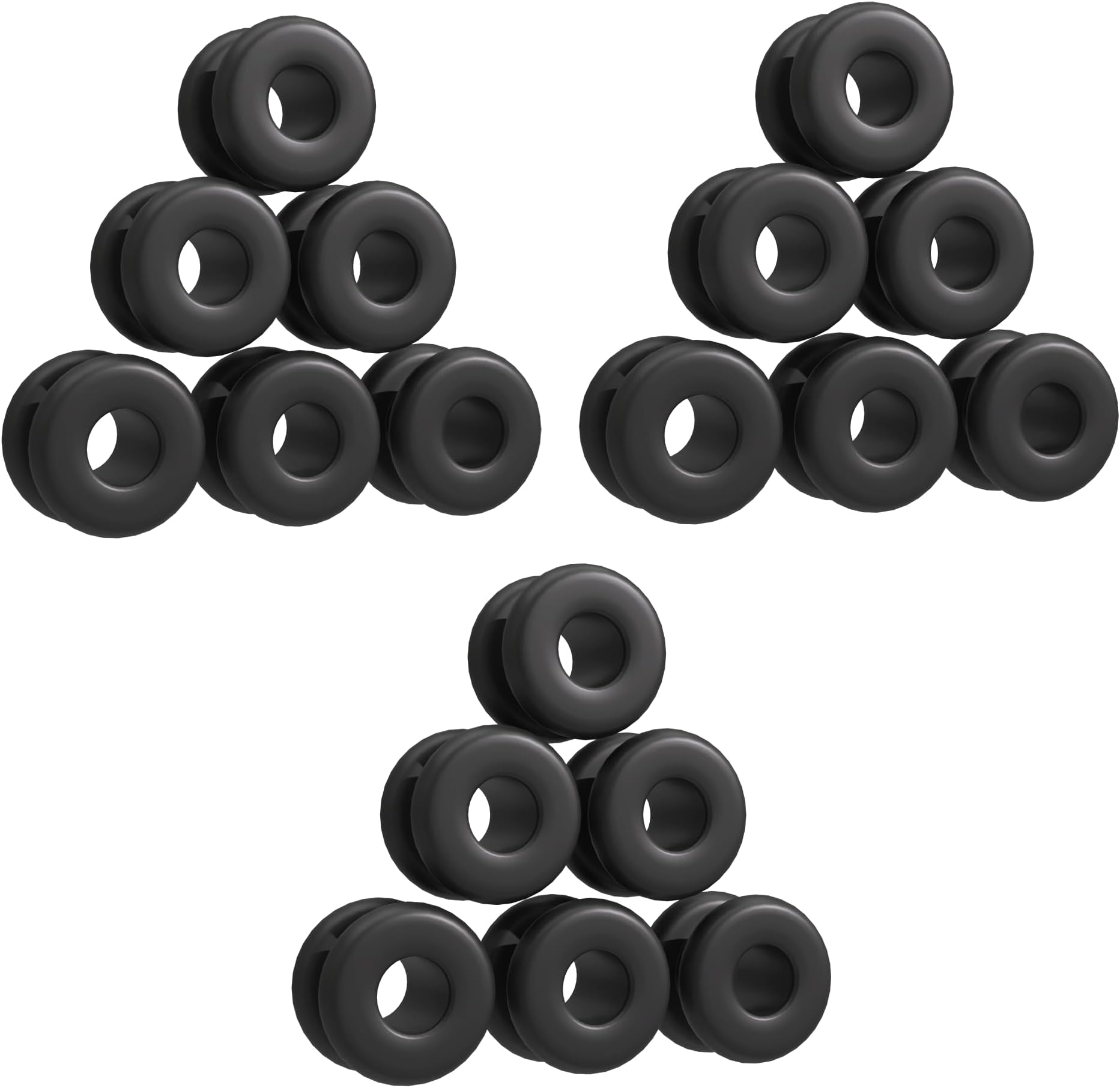 Set of 18 Replacement Rubber Grommets for Hunter Ceiling