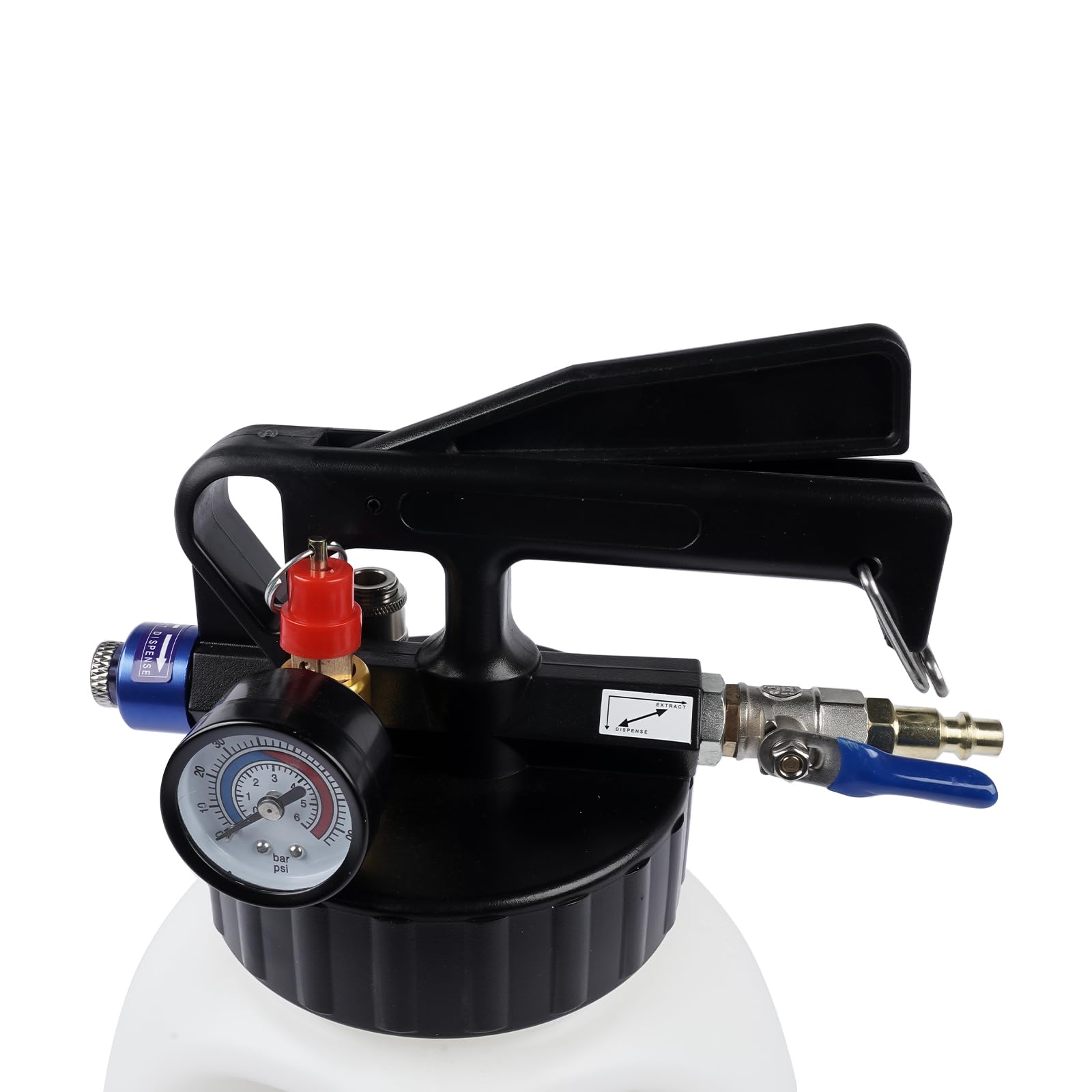 6L Outil de Remplissage d'huile de Boîte de Vitesses avec 15 adaptateurs Kit, Remplissage d'huile de Transmission pour Voiture Véhicule