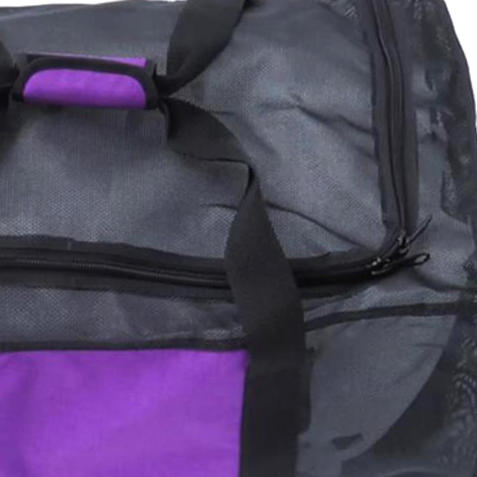 Underwater Adventure Duffle Bag for Scuba Diving and Snorkeling, Purple