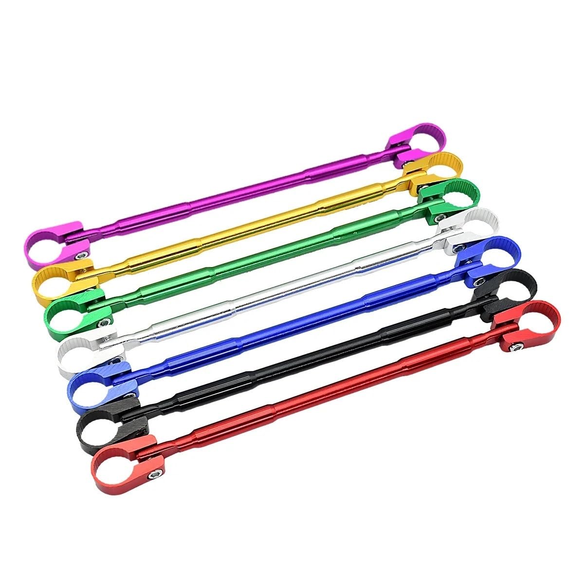 Motorcycle handlebar risers 22mm aluminiowe akcesoria motocyklowe wspornik kierownicy poprzeczka zmodyfikowany wzmocniony uchwyt krzyżak równoważni(Gold)