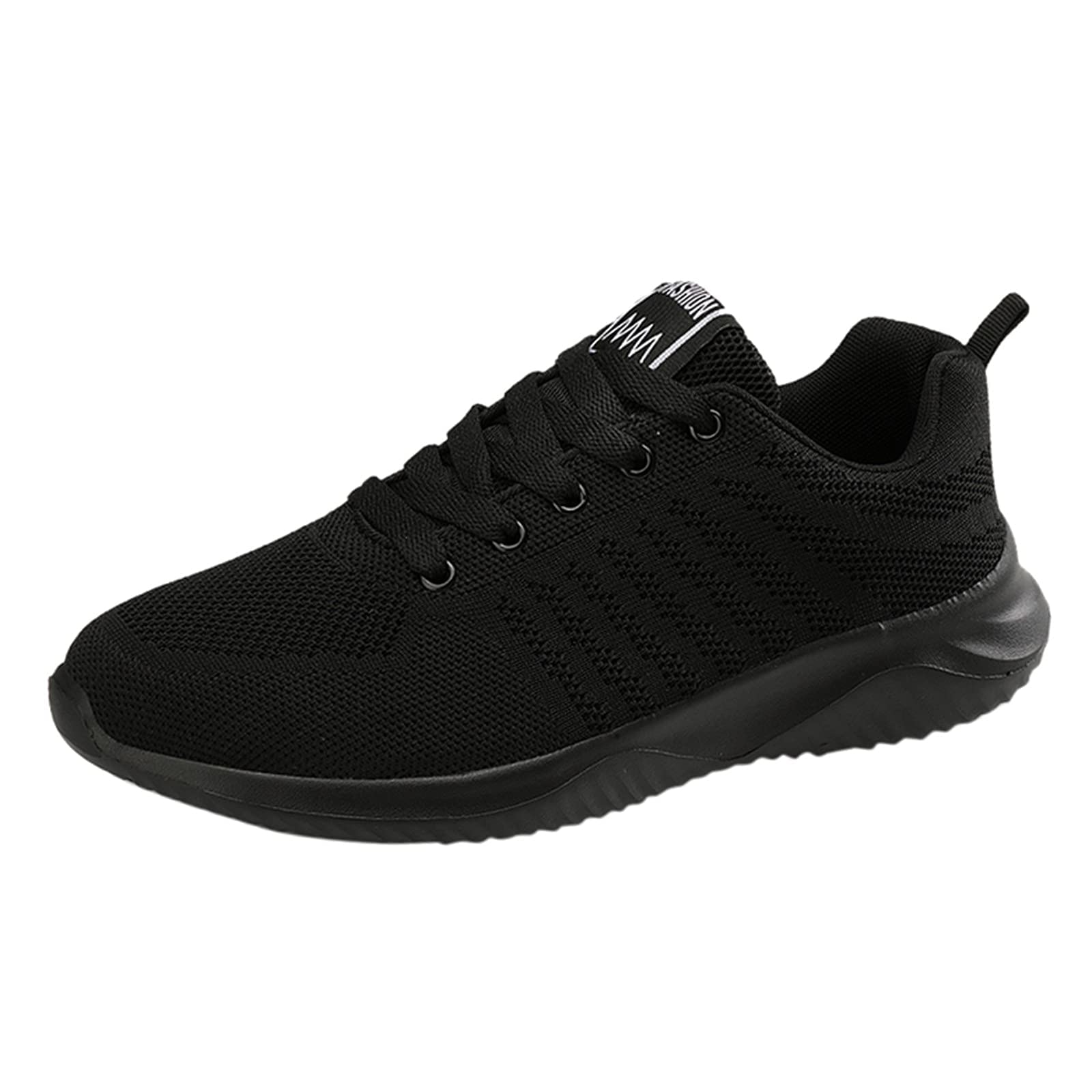 BORAMAX Trainers Mens Running Shoes Tennis Fashion Sneakers Athletic Slip On Walking Gym Lightweight Breathable Shoes