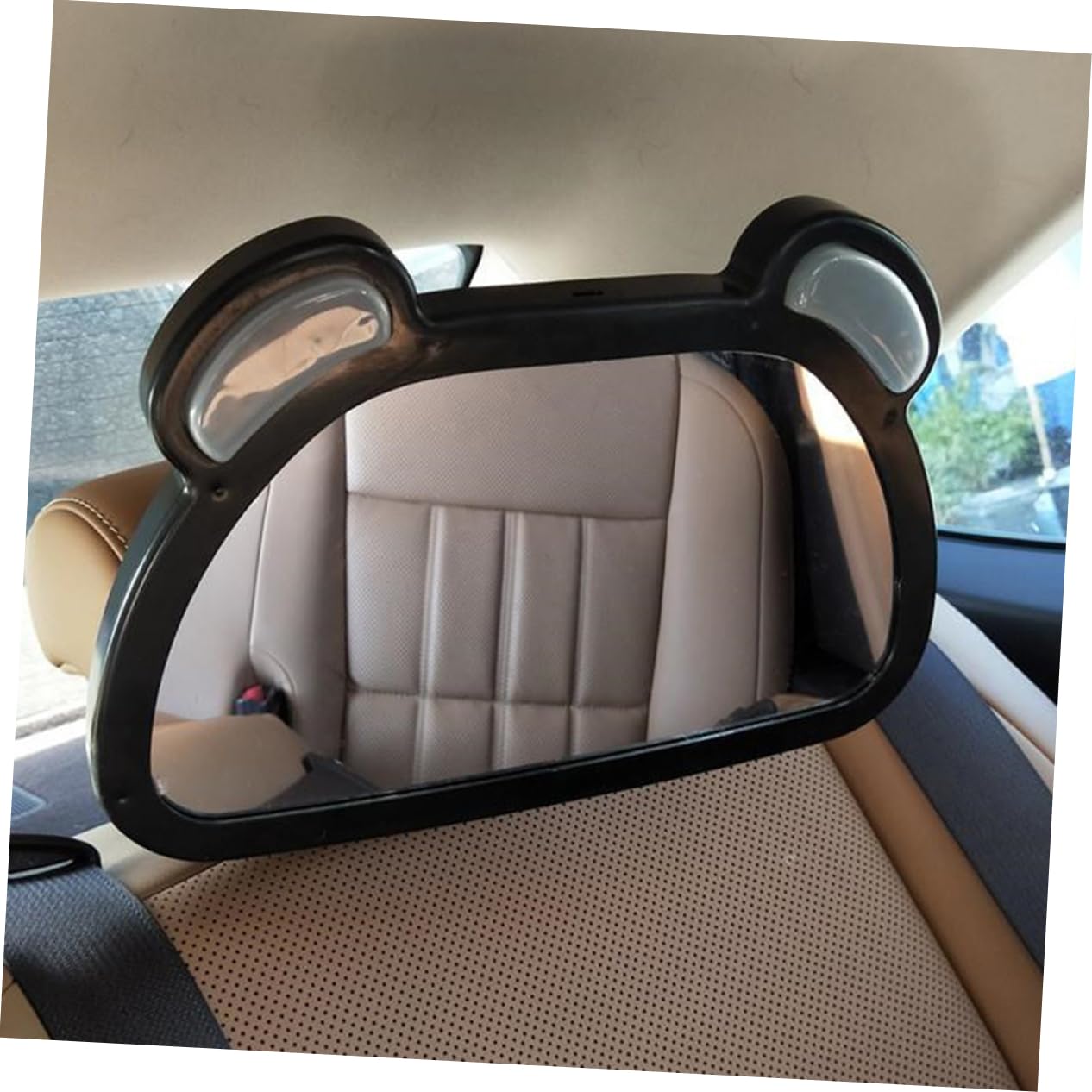 Miroir de Voiture Réglable Rétroviseur Arrière D’observation pour Bébé Structure Rotative, Installation Facile pour L’intérieur Voiture