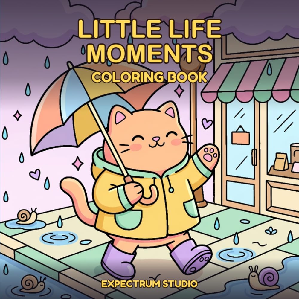 Little Life Moments: Coloring Book