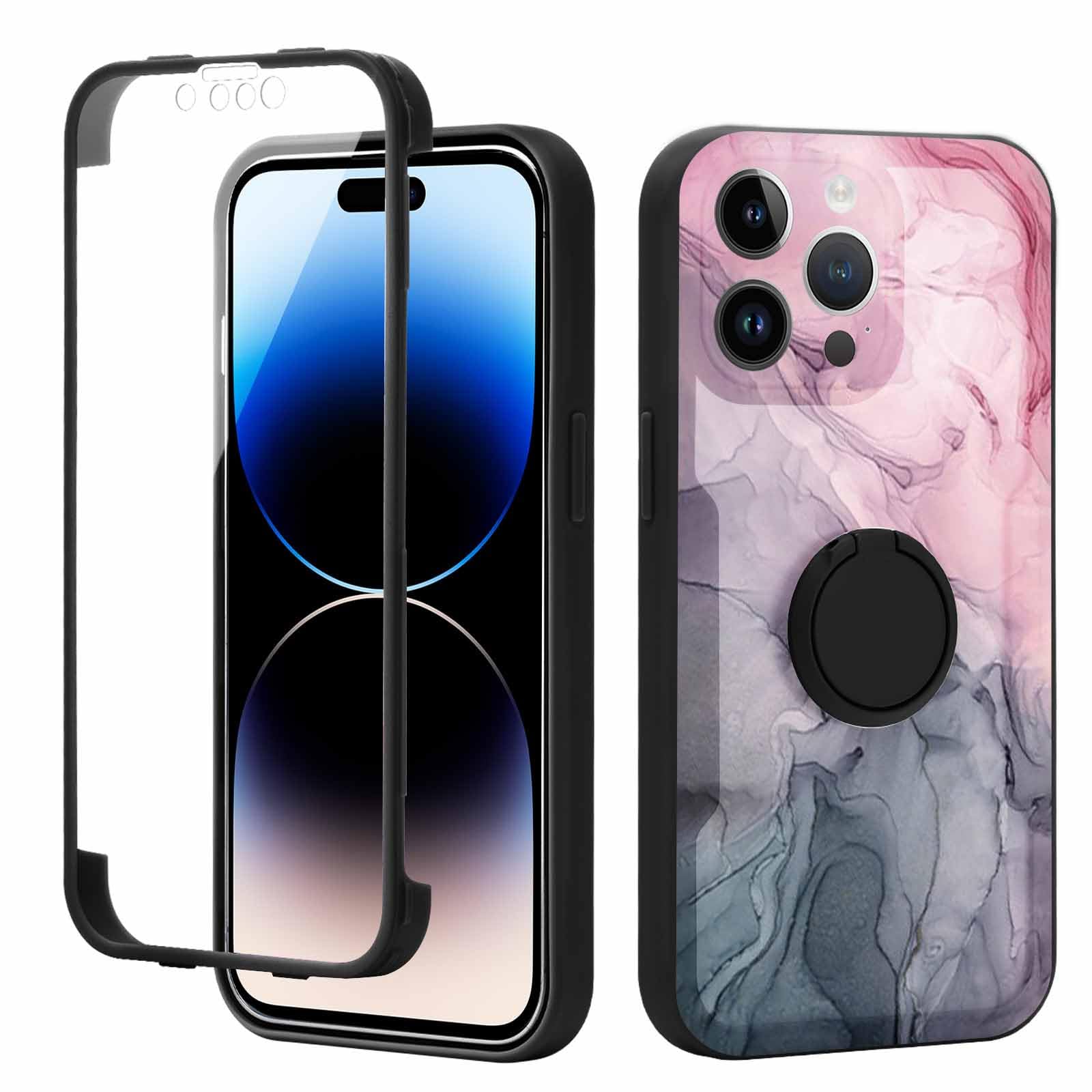 Yoedge Kickstand Phone Case for iPhone 15 Pro 6.1"
