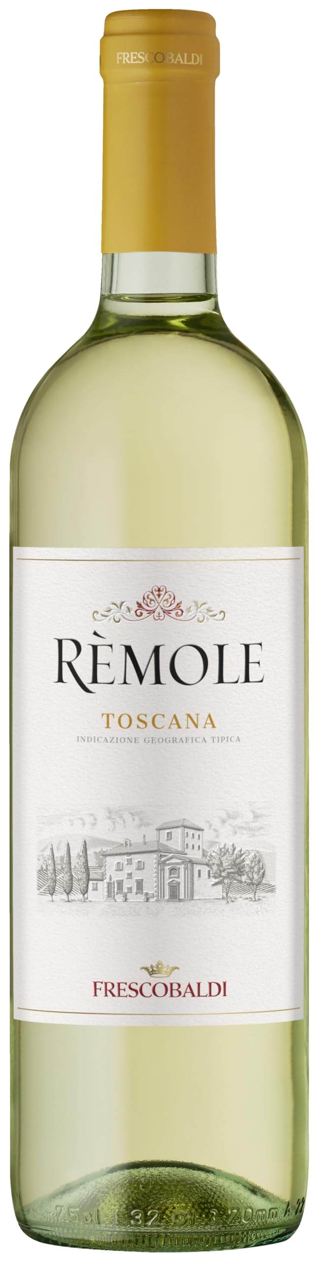 Frescobaldi Weiß Rèmole Bianco - Trockener Und Fruchtiger Wein Aus Italien ( 1 X 0.75L)