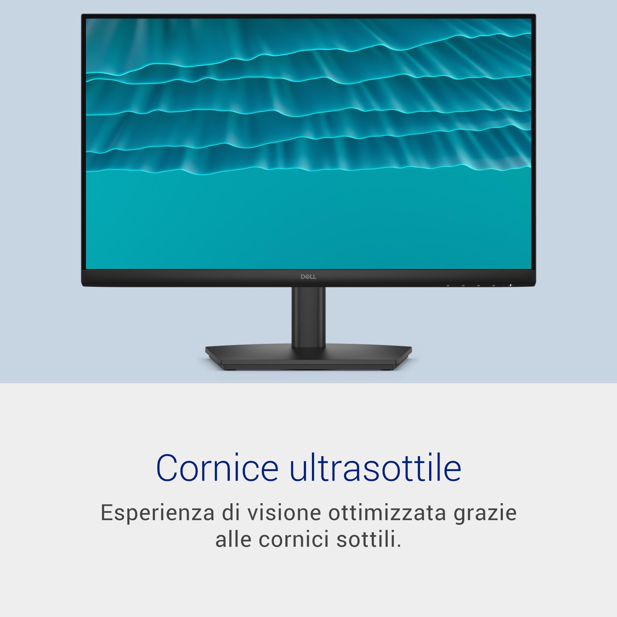 Dell 24 Monitor - SE2426HS, Full HD (1920x1080), 144Hz, IPS, 1ms MPRT, AMD FreeSync, Regolabile in Altezza, VESA (100x100mm), 2 HDMI, 3 Anni di Garanzia, Nero
