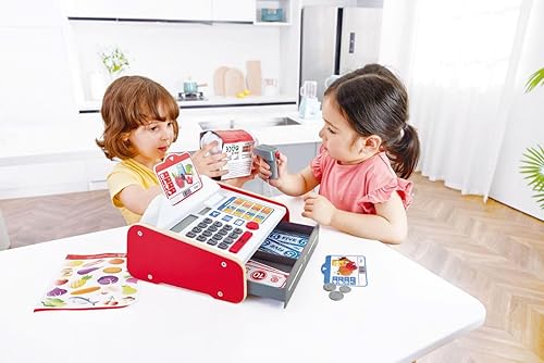 Miniatura 3 de Hape Caja registradora Beep 'n' Buy  Caja registradora de juguete de juego de rol para niños, para niños a partir de 3 años