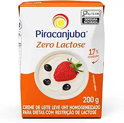 Piracanjuba Creme De Leite Zero Lactose 200G